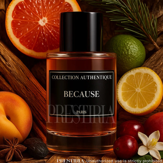 Eau de Parfum Because Edition Authentique 50ml Collection Privée