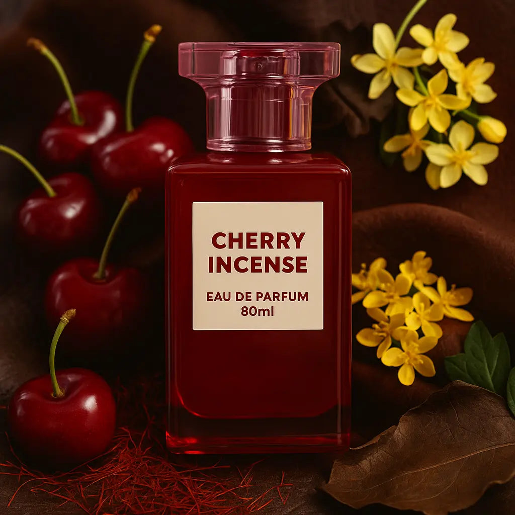 Eau de Parfum Cherry Incense 80ml Fragrance World