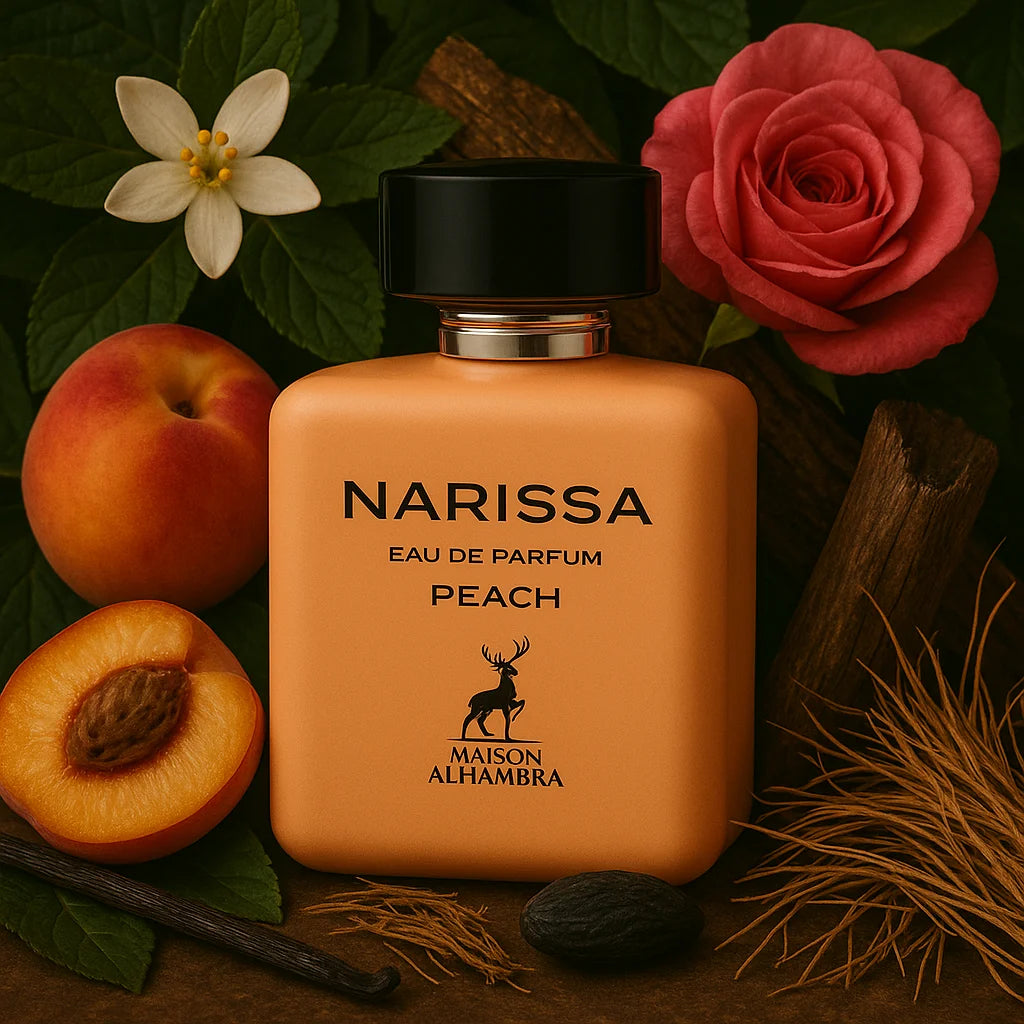 Eau de Parfum Narissa Peach 100ml Maison Alhambra