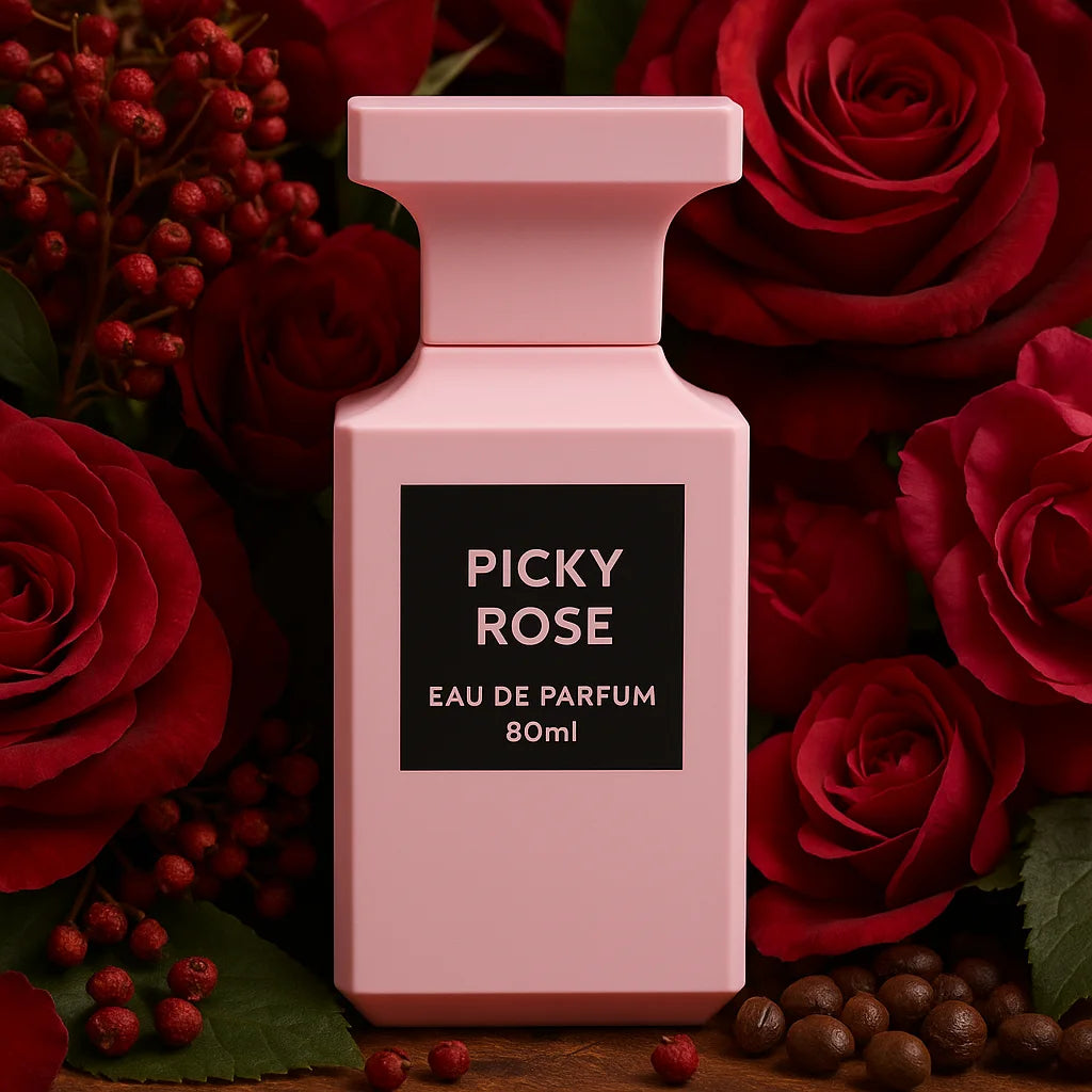 Eau de Parfum Picky Rose 80ml Fragrance World