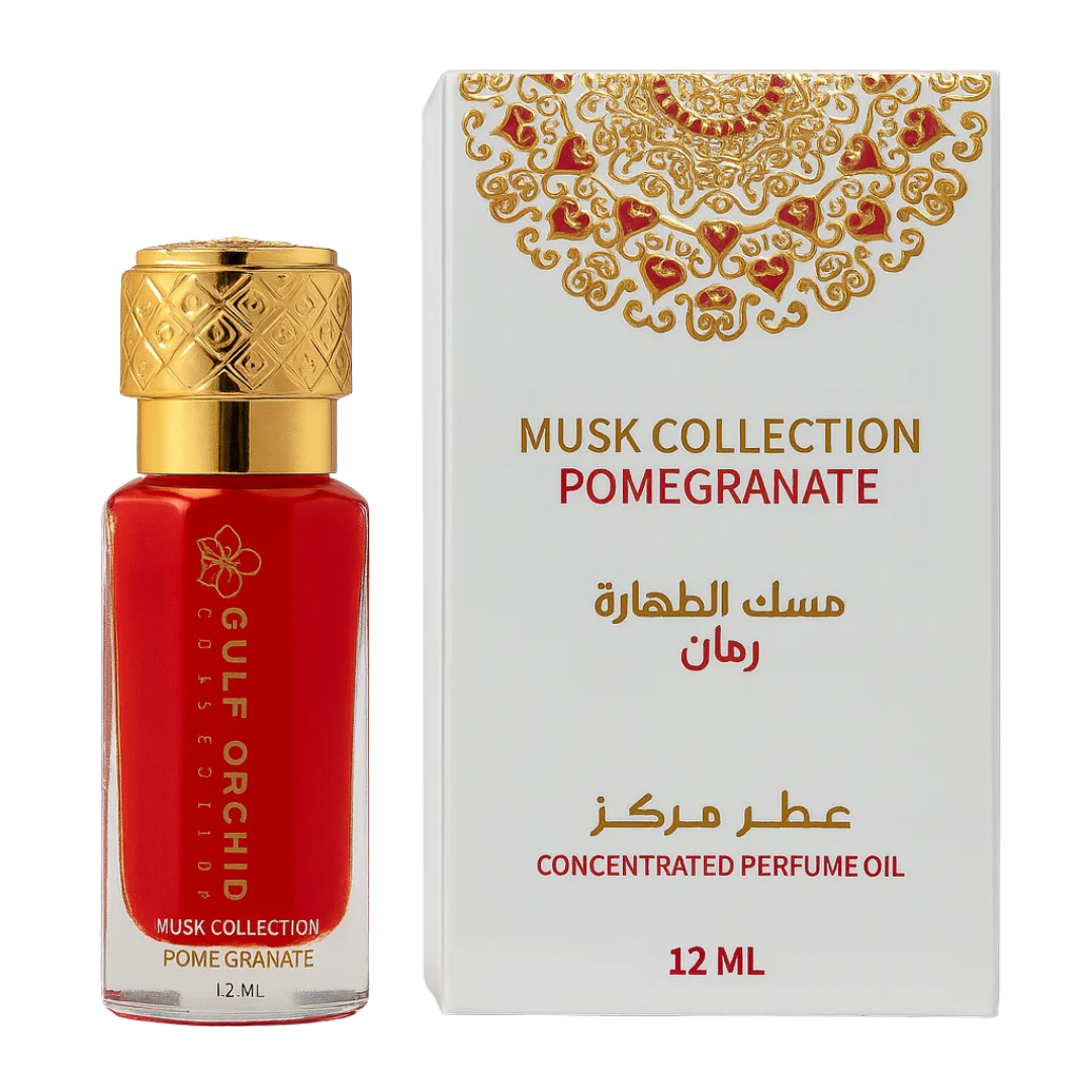 Huile Parfumée Pomegranate 12 ml – Musk Collection Maison Prestiria