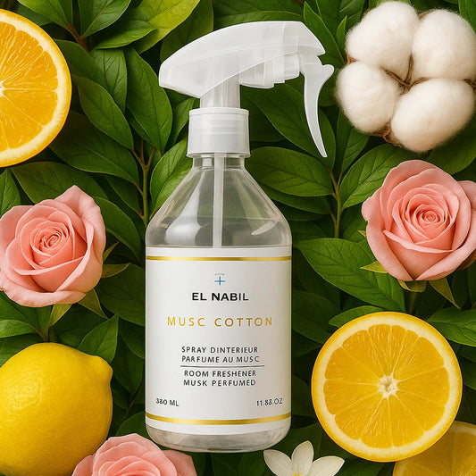 Spray d'ambiance Musc Cotton 350ml El Nabil