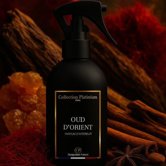 Spray d'Ambiance Parfum Oud d'Orient 250ml Collection Platinium