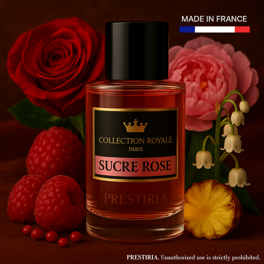 Parfum Sucre Rose - Collection Royale 50ml Maison Prestiria