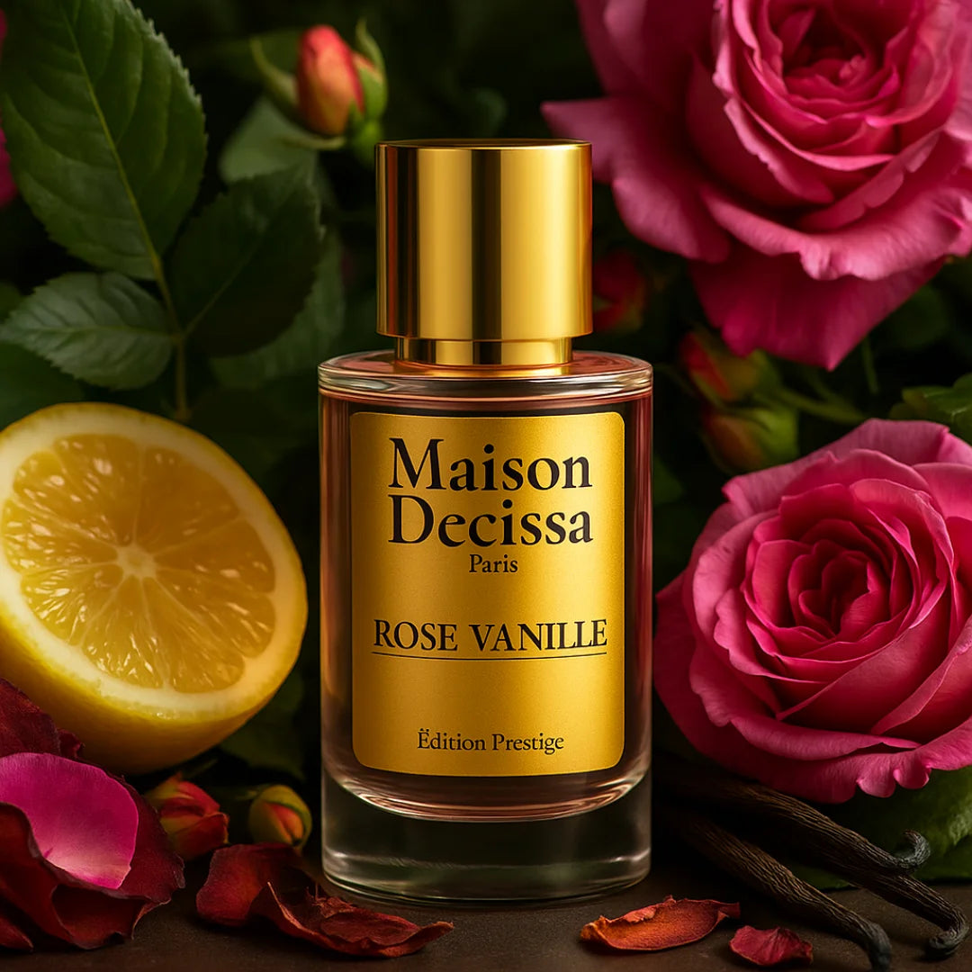 Parfum d’intérieur Rose Vanille 250 ml - Maison Decissa Paris Maison Prestiria