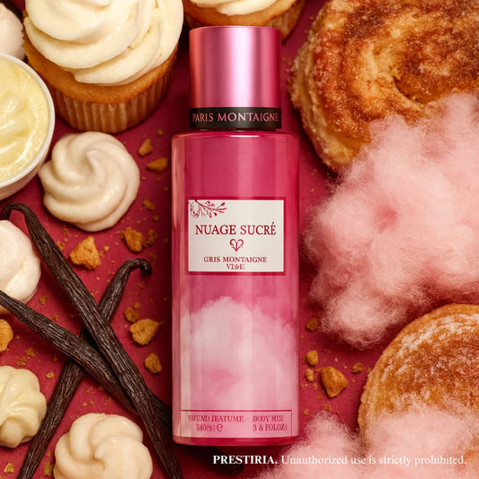 Brume Parfumée  Nuage Sucré  – Gris Montaigne 250ml Maison Prestiria