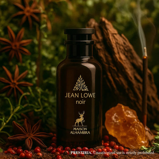 Jean Lowe Noir – Eau de Parfum 100 ml | Élégance masculine Maison Prestiria