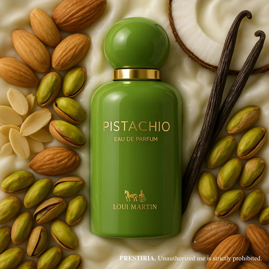 Eau de Parfum Pistachio 100ml – Loui Martin Maison Prestiria