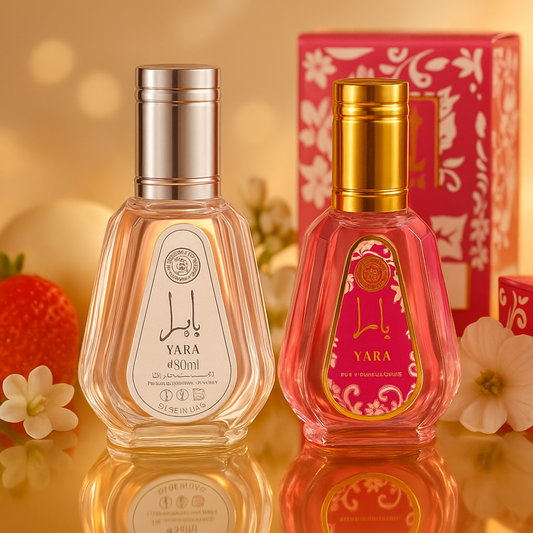Coffret Eau de parfum Yara Rose & Yara Candy yara
