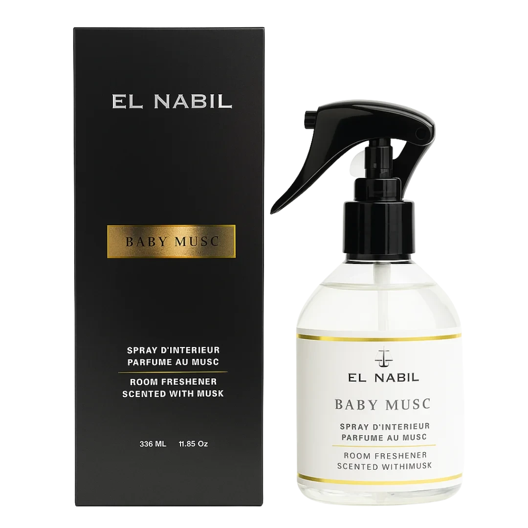 Spray d'ambiance Baby Musc 350 ml - El Nabil Maison Prestiria